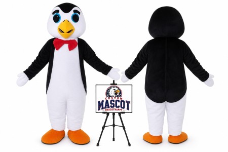 Cartoon Marine Penguin Mascot Costume