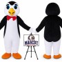 Cartoon Marine Penguin Mascot Costume