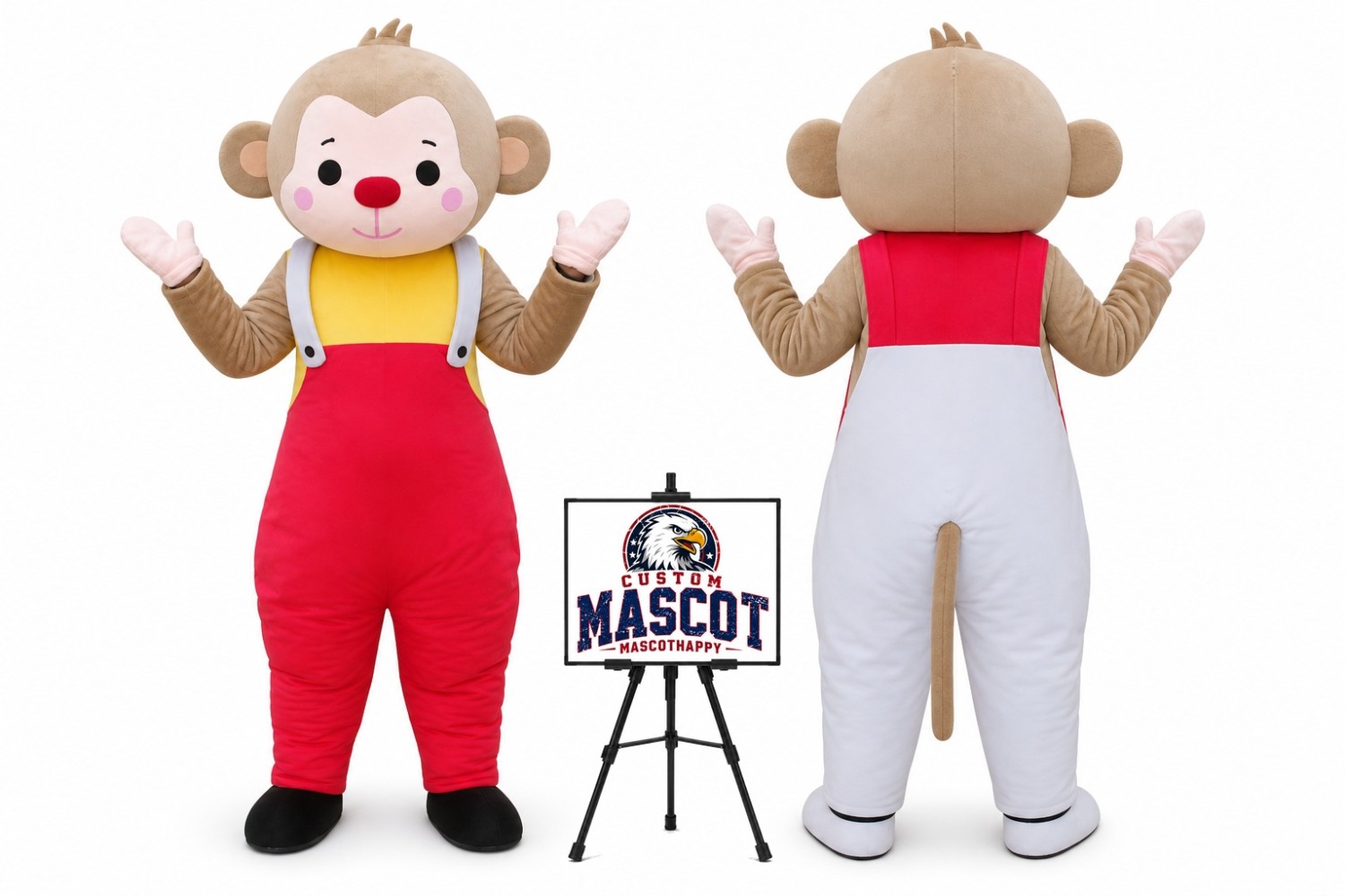 Cartoon Monkey Mascot Costume Cartoon Monkey Mascot Costume