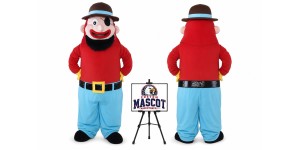 Cartoon One-Eyed Boss Mascot Costume Cartoon One-Eyed Boss Mascot Costume