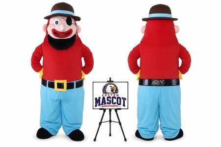 Cartoon One-Eyed Boss Mascot Costume