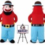 Cartoon One-Eyed Boss Mascot Costume