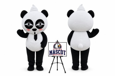 Cartoon Panda Mascot Costume