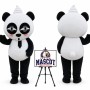 Cartoon Panda Mascot Costume