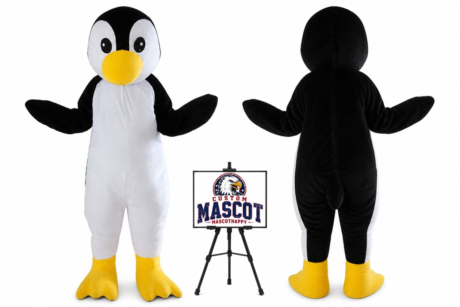 Cartoon Penguin Mascot Costume Cartoon Penguin Mascot Costume