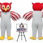 Cartoon Plush Owl Mascot Costume