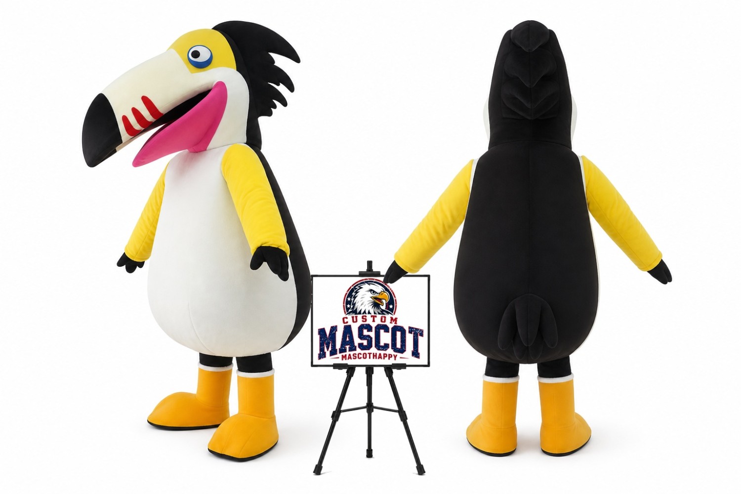 Cartoon Plush Parrot Mascot Costume Cartoon Plush Parrot Mascot Costume