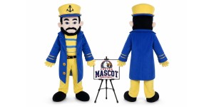 Cartoon Popeye Captain Mascot Costume Cartoon Popeye Captain Mascot Costume
