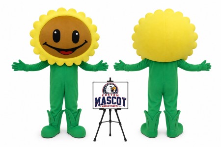 Cartoon Sunflower Mascot Costume