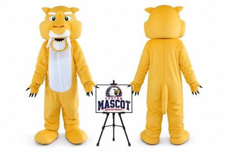 Cartoon Tiger Mascot Costume