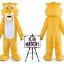 Cartoon Tiger Mascot Costume