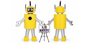 Cartoon Robot Mascot Costume Cartoon Robot Mascot Costume