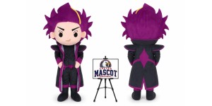 Cloak Redhead Boy Mascot Costume Cloak Redhead Boy Mascot Costume