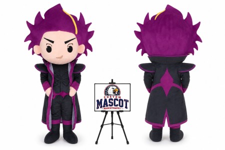 Cloak Redhead Boy Mascot Costume