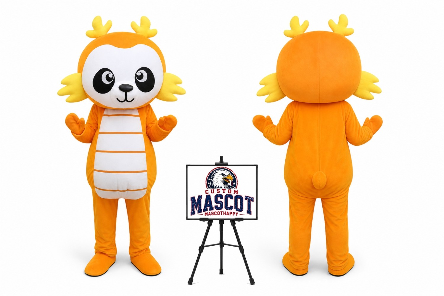 Little Dragon Mascot Costume Little Dragon Mascot Costume