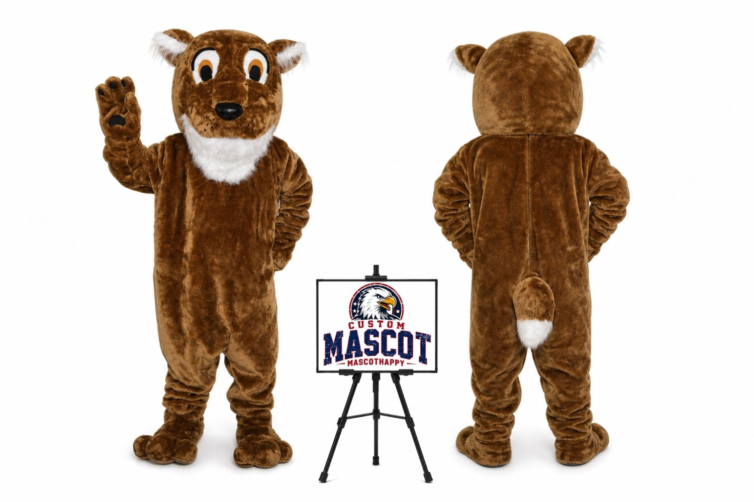 Cougar Leopard Jaguar Mascot Costume Cougar Leopard Jaguar Mascot Costume