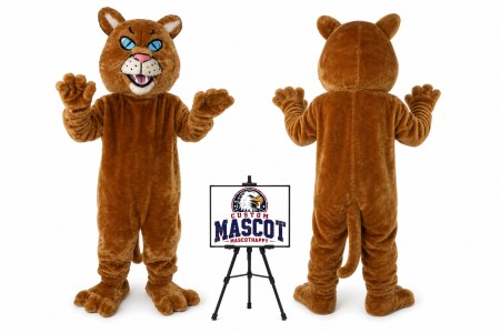 Cougar Leopard Jaguar Panther Mascot Costume