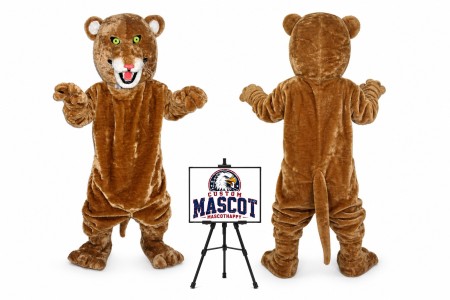 Cougar Panther Leopard Jaguar Mascot Costume