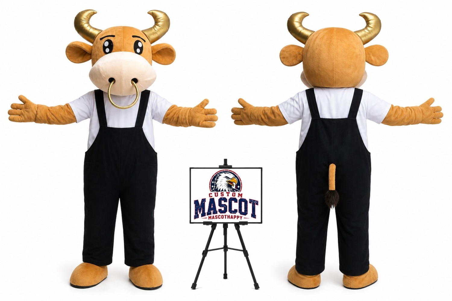 Bull Animal Mascot Costume Bull Animal Mascot Costume
