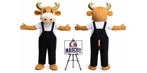 Bull Animal Mascot Costume Bull Animal Mascot Costume