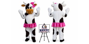 Cow Mascot Costume Cow Mascot Costume