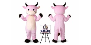 Cow Cartoon Mascot Costume Cow Cartoon Mascot Costume