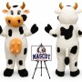 Cow Farm Dairy Mascot Costume