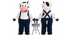 Cow Mascot Costume Cow Mascot Costume