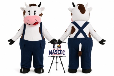 Cow Mascot Costume