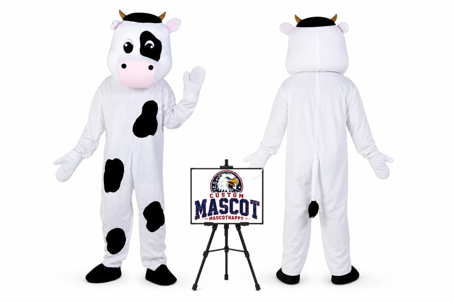 Cow Mascot Costume Cow Mascot Costume