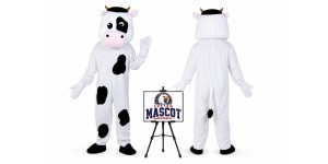 Cow Mascot Costume Cow Mascot Costume