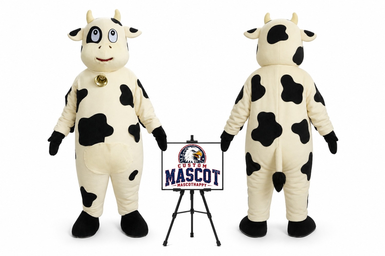 Cow Mascot Costume Cow Mascot Costume