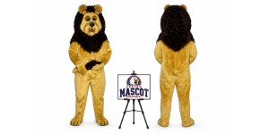Cowardly Lion Mascot Costume Cowardly Lion Mascot Costume