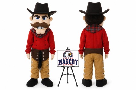 Cowboy Lumberjack Mascot Costume