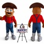 Cowboy Mascot Costume