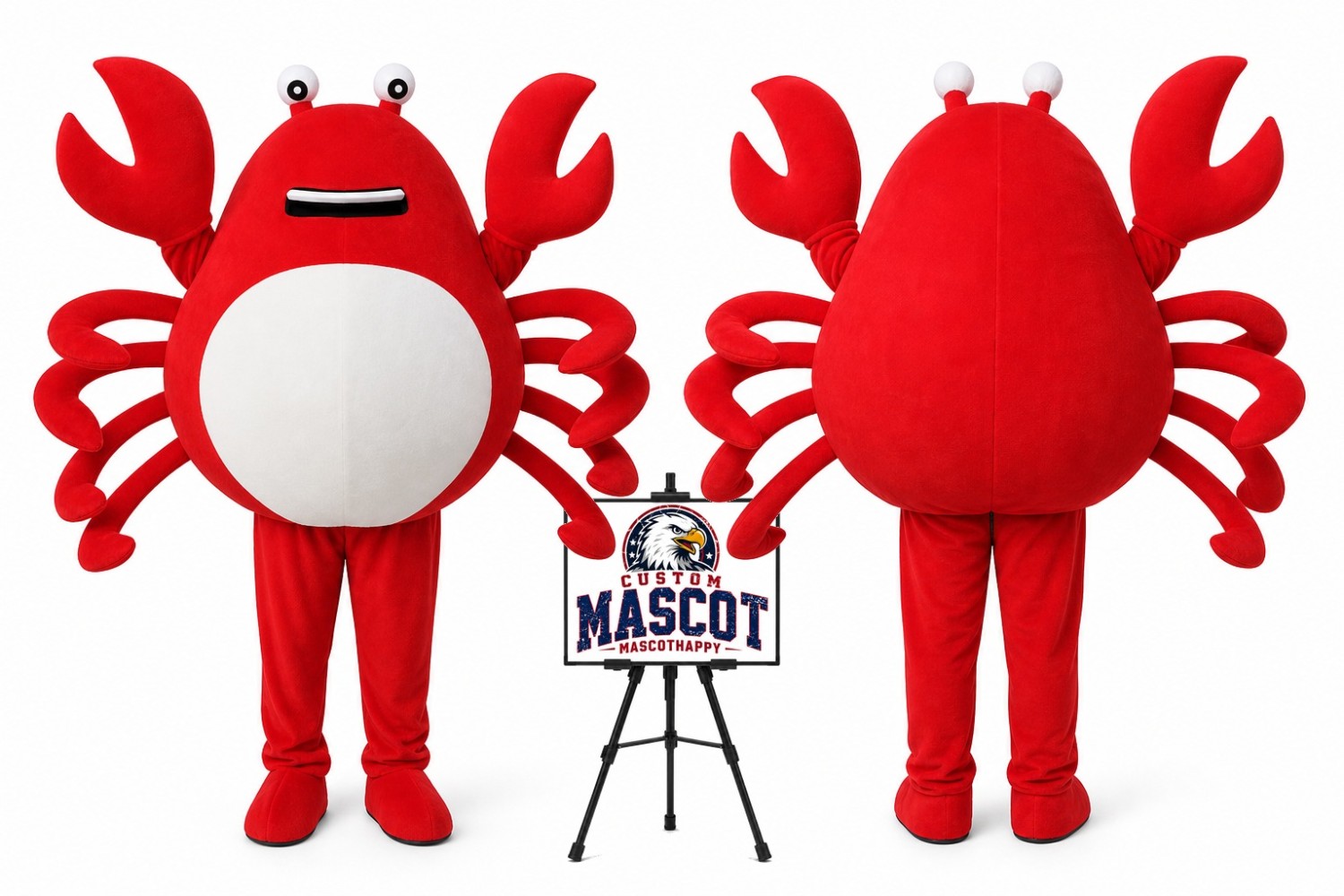 Crab Mascot Costume Crab Mascot Costume