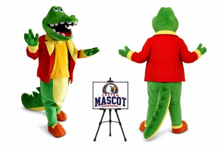 Crocodile Aligator Gator Mascot Costume