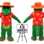 Crocodile Gator Aligator Mascot Costume