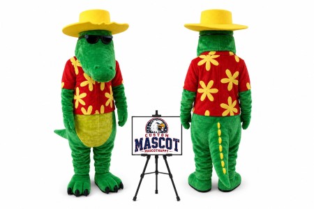 Crocodile Mascot Costume