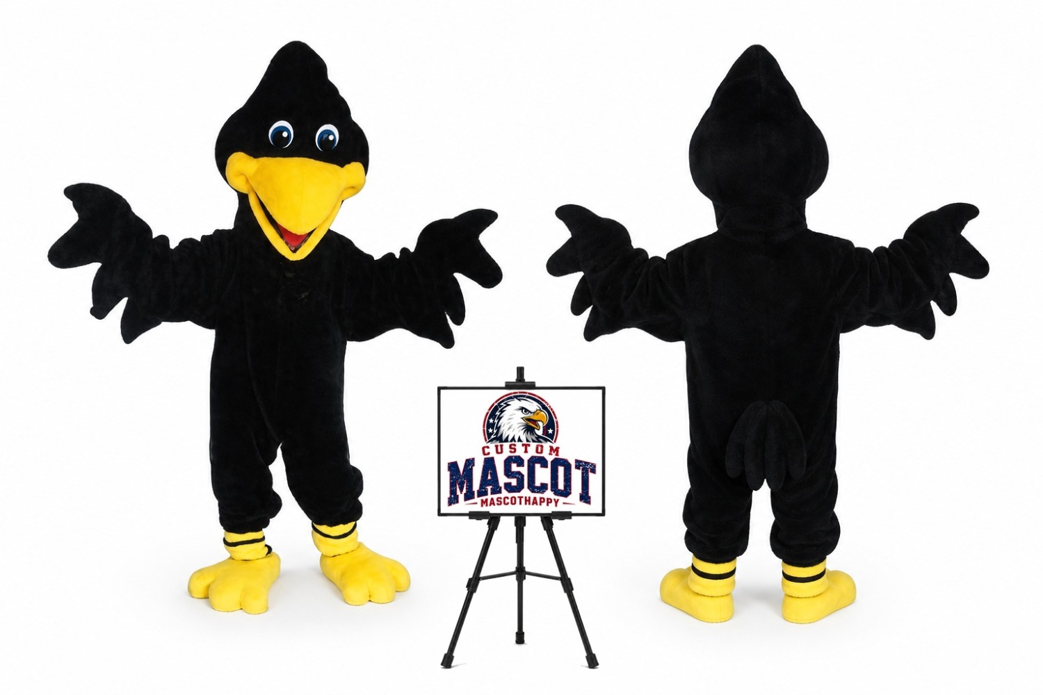 Crow Bird Mascot Costume Crow Bird Mascot Costume