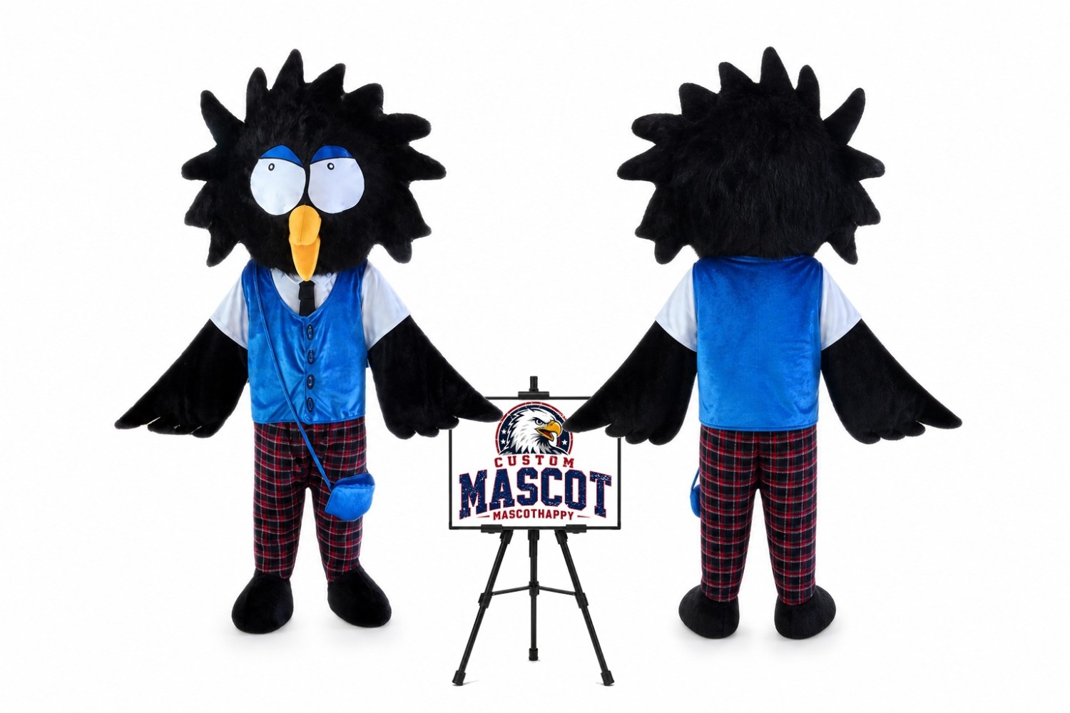 Crow Mascot Costume Crow Mascot Costume
