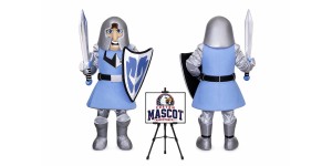Crusader Mascot Costume Crusader Mascot Costume