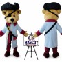 Cyclopia Bear Mascot Costume