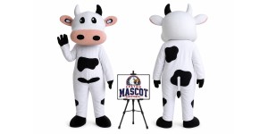 Dairy Cattle Bull Cow Mascot Costume Dairy Cattle Bull Cow Mascot Costume