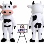 Dairy Cattle Bull Cow Mascot Costume