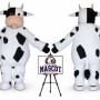 Dairy Cattle Cow Mascot Costume