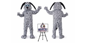 Dalmatian Dog Mascot Costume Dalmatian Dog Mascot Costume