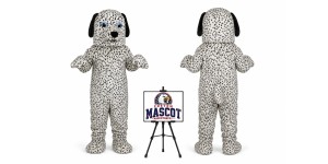 Dalmatian Spotted Dog Mascot Costume Dalmatian Spotted Dog Mascot Costume