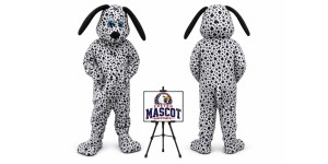 Dalmatians Spotted Dog Mascot Costume Dalmatians Spotted Dog Mascot Costume