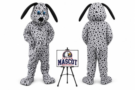 Dalmatians Spotted Dog Mascot Costume